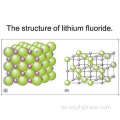 El fluoruro de litio es menos soluble en agua.